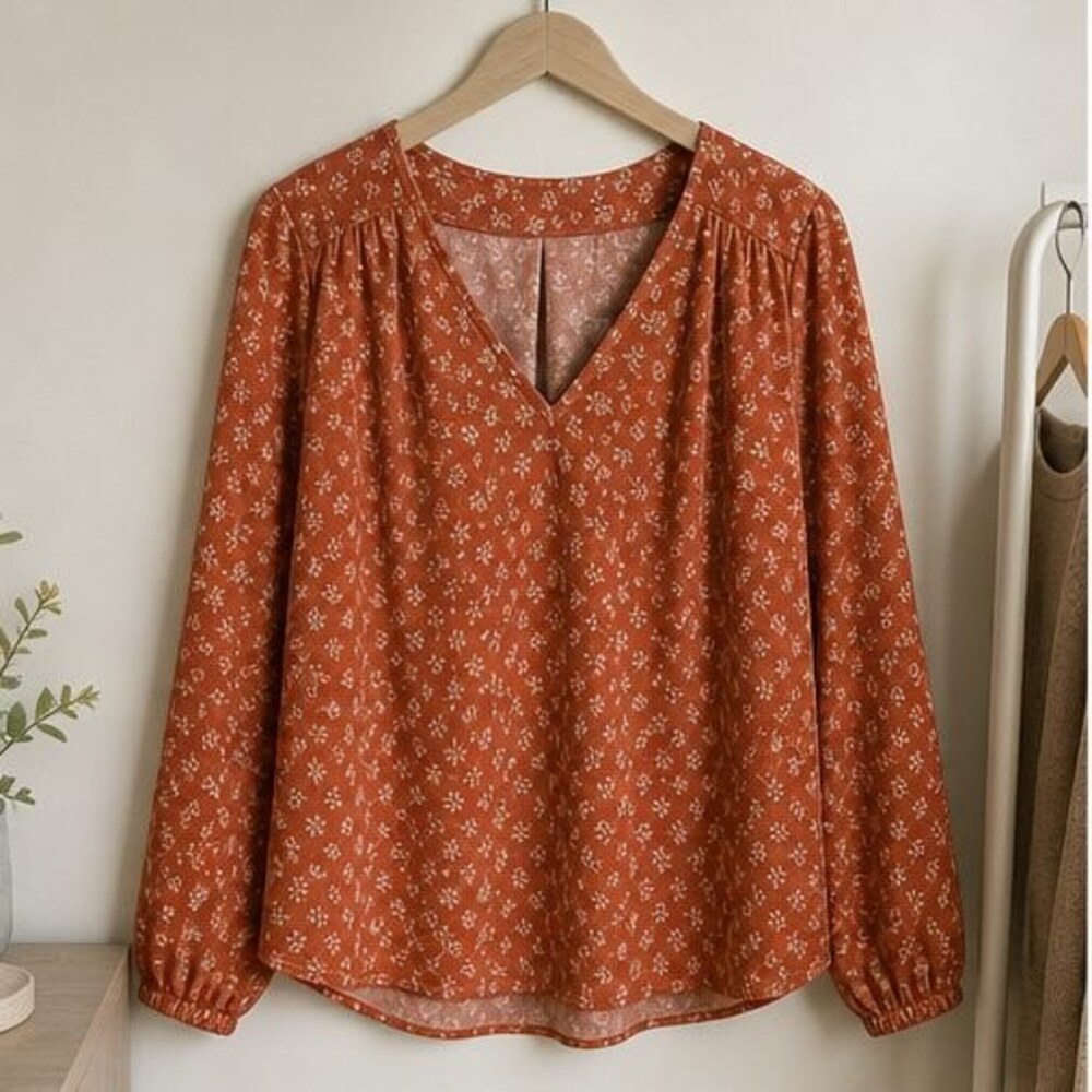 Gray Tunic Blouse